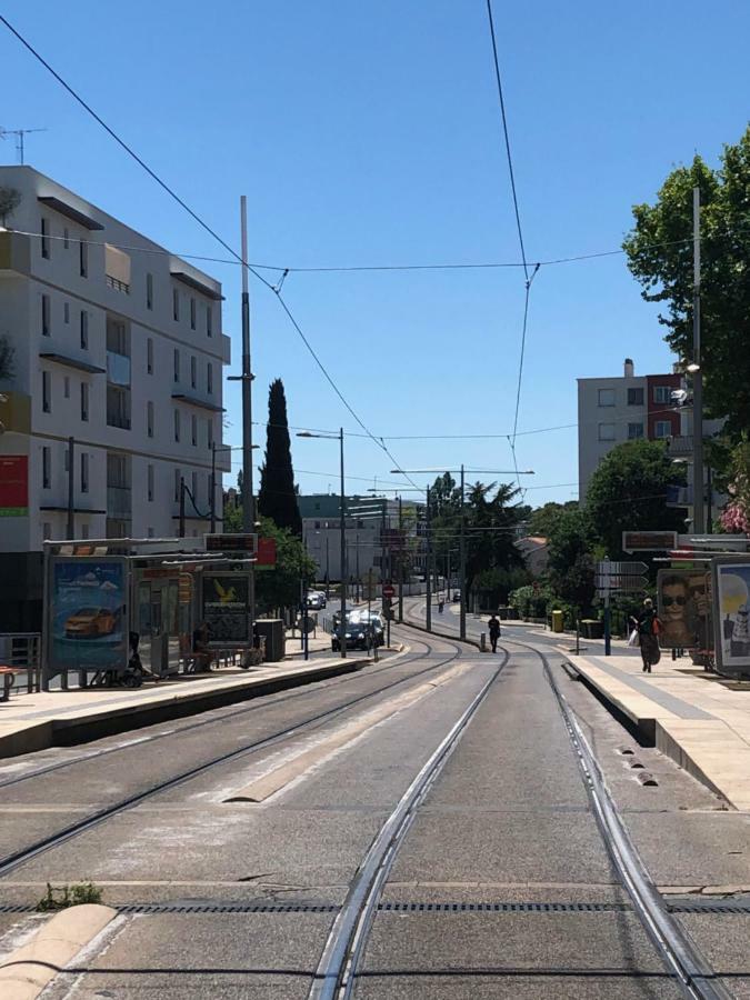 Appartement Mimosa, Tram 2, Parking Montpellier Exterior foto